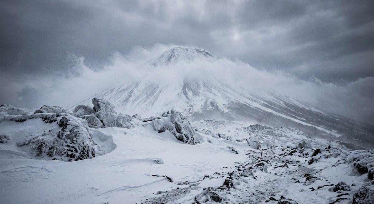 Mount Fuji Besteigen im April
